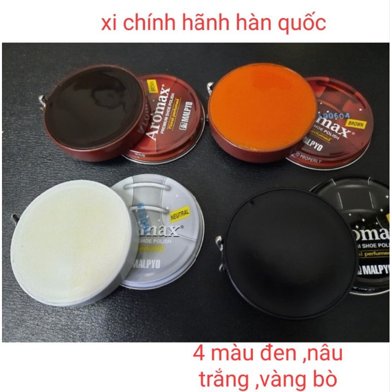 Xi đánh giầy cao cấp hàn quốc Aromax màu đen , nâu ,vàng bò trắng