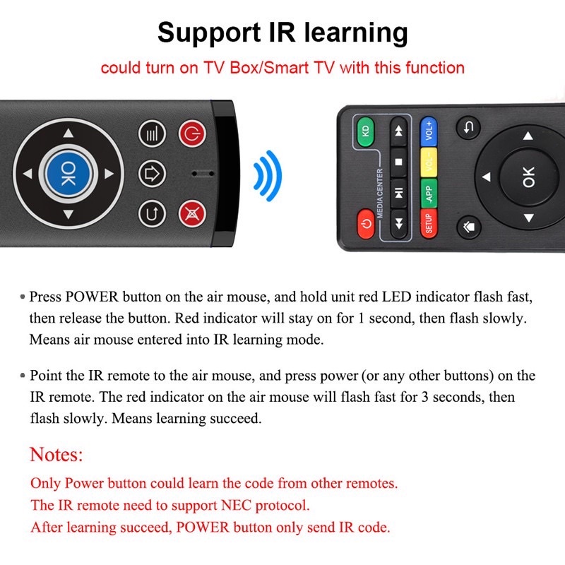 Remote chuột bay điều khiển bằng giọng nói sử dụng cho smart TV và tv box bảo hành 12 tháng T1 MAX điều khiển từ xa