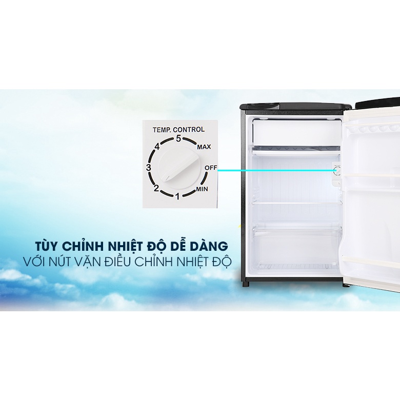 Tủ lạnh Aqua 90 lít AQR-D99FA Điện Máy Hải Đăng HN