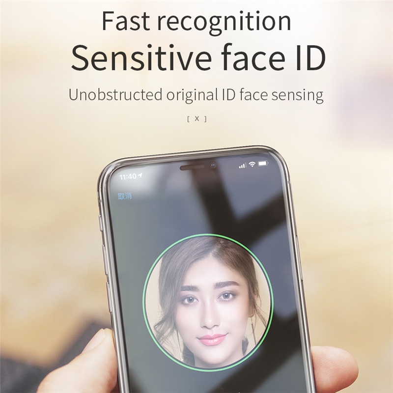 Kính Cường Lực Trong Suốt 3D Độ Cứng 9H Chống Dấu Vân Tay Cho iPhone XR
