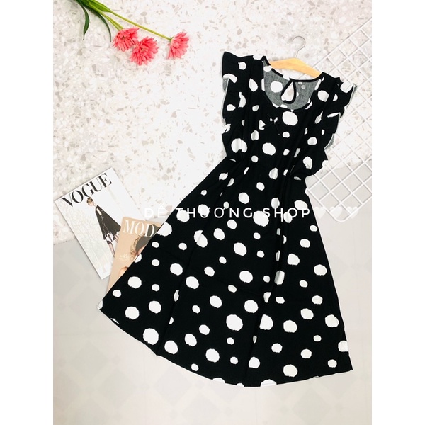 Đầm mặc nhà sát nách suôn Size XL(56-70kg)