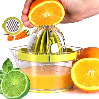 Dụng cụ vắt cam chanh bằng tay kèm cốc đo lường tiện dụng