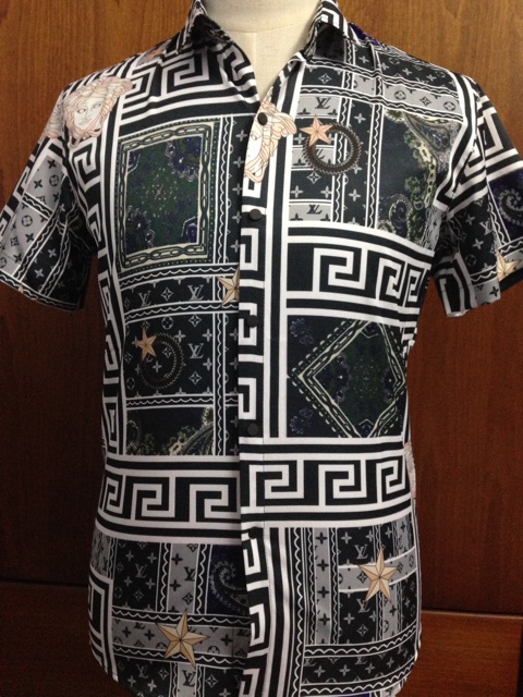 Sơ mi nam cộc tay hoạ tiết in hình | BigBuy360 - bigbuy360.vn