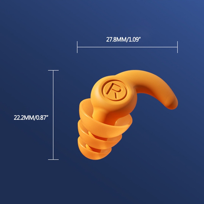 Nút Bịt Tai Bằng Silicone Cách Âm Tiện Dụng Khi Ngủ