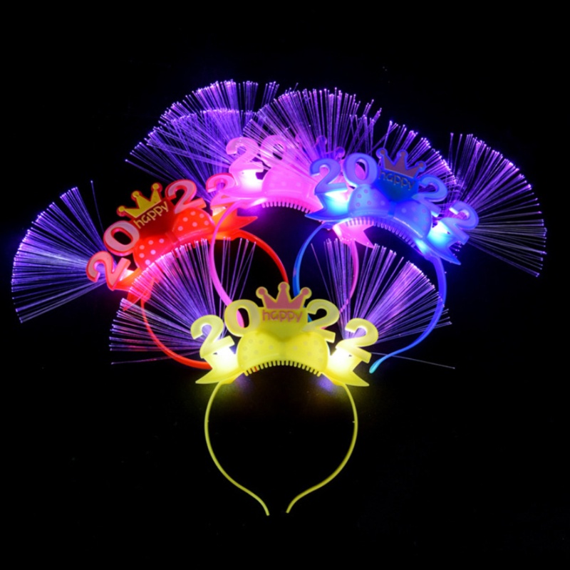 Băng Đô Cài Tóc Phát Sáng Mừng Năm Mới