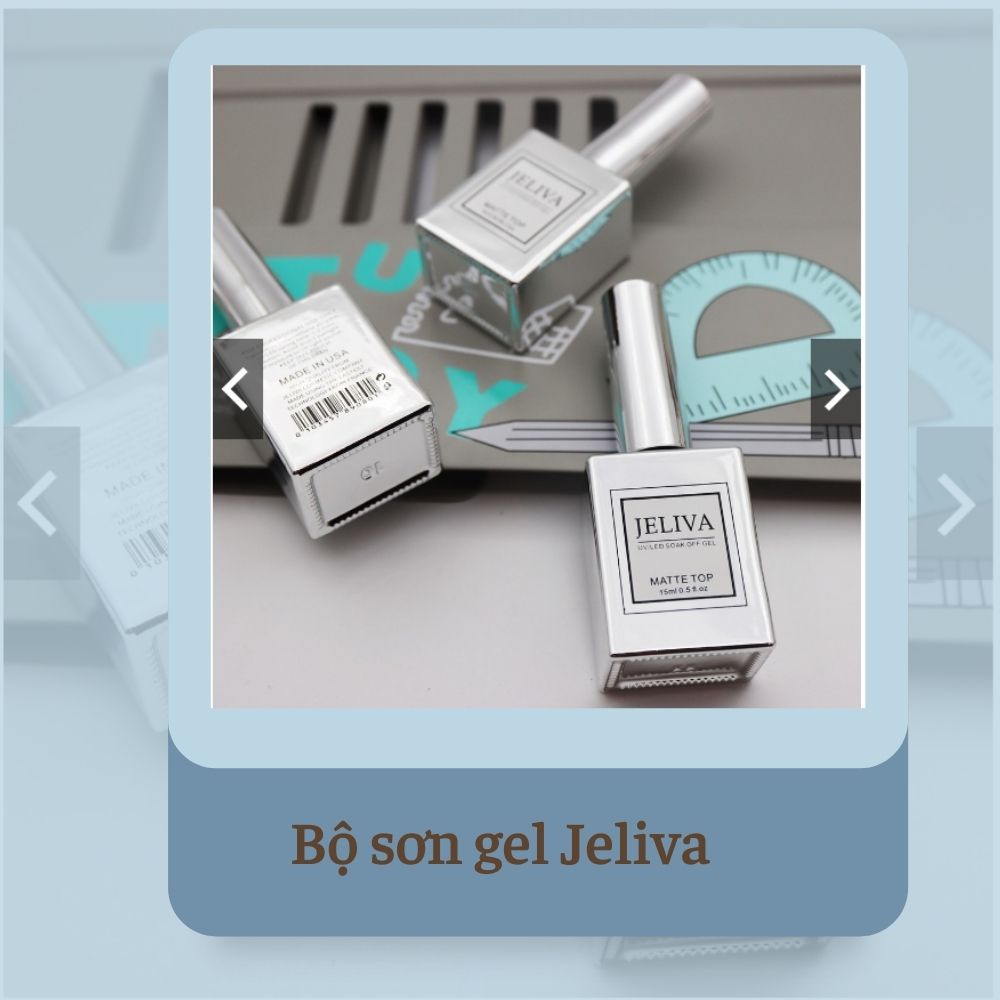 Base top làm cứng móng kiềm dầu sơn lì gel mắt mèo kim cương Jeliva