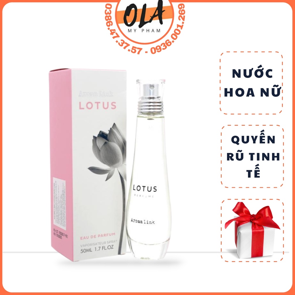 Nước Hoa Nữ Aroma Link Rice Scent - Quyến Rũ Tinh Tế - mỹ phẩm ola