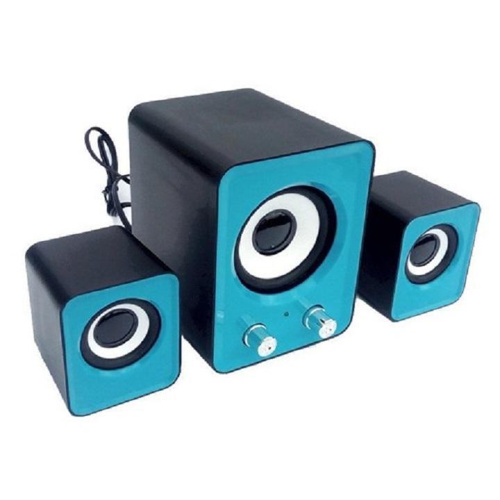 BỘ 3 Loa Q7 FT202  Vi Tính PC Cao Cấp với loa bass sống động siêu hay Cắm Vào Máy Tính Điện Thoại Là Thưởng Thức Âm Nhạc