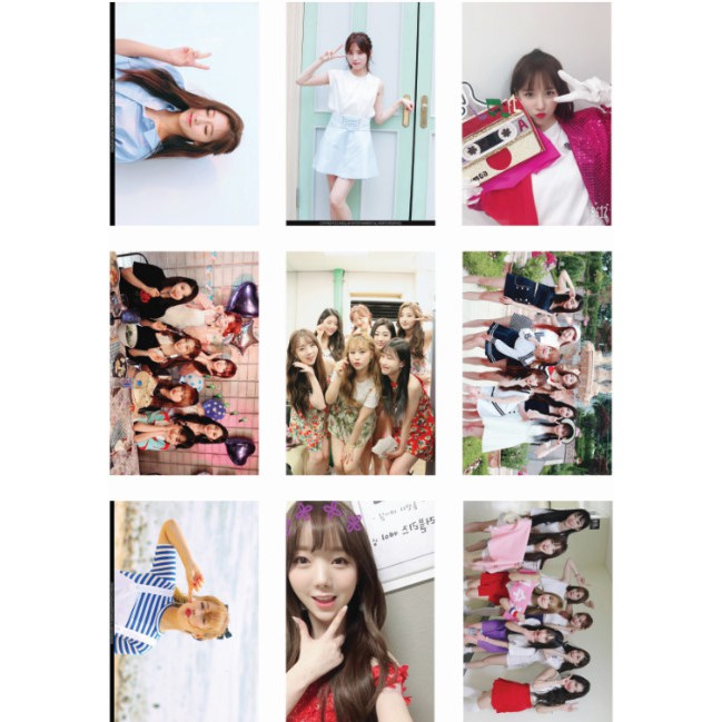 Lomo card 72 ảnh LOVELYZ - Sanctuary + update Twitter