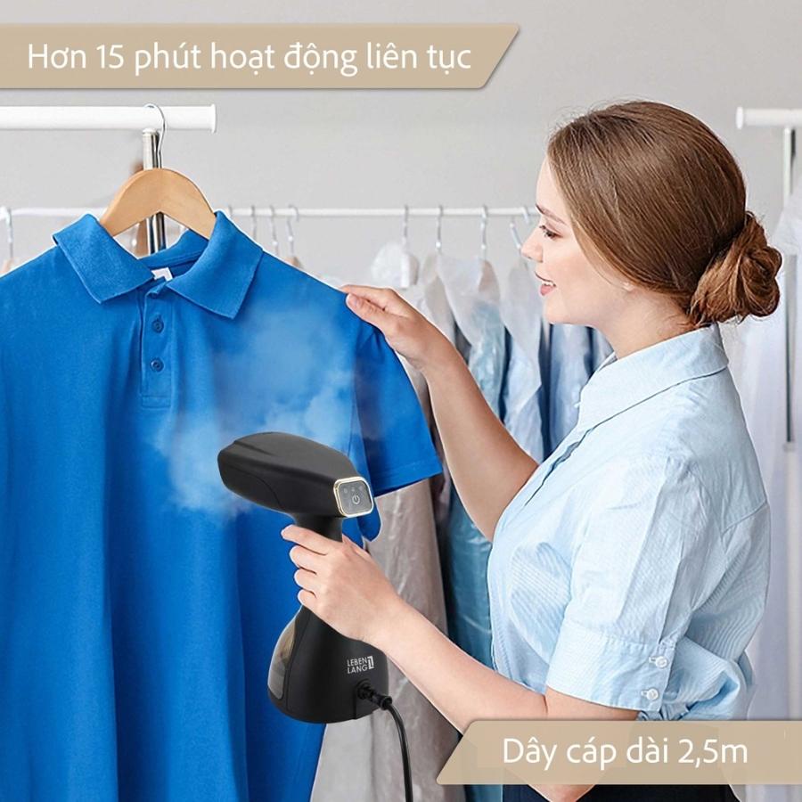Bàn ủi hơi nước cầm tay LEBENLANG Bàn là quần áo 2 chế độ - Hàng chính hãng, bảo hành 24 tháng