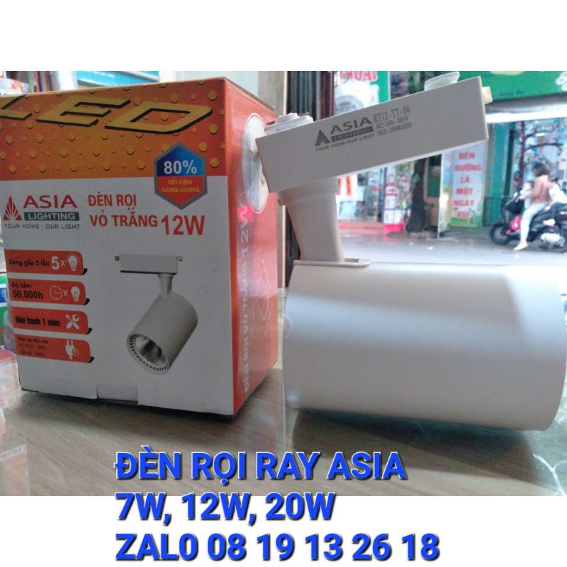 Đèn Rọi Ray ASIA, RT04, RĐ04 cao cấp, chiếu điểm, thân nhôm đúc, 7W, 12W, 20W, bảo hành 2 năm