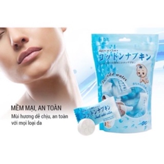 KHĂN GIẤY NÉN CAO CẤP GÓI 50 viên tiện lợi.