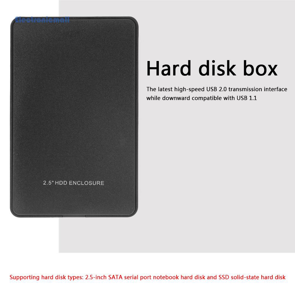 SATA Ổ Cứng Di Động Ssd Box Hỗ Trợ 2tb 2.5 Inch Usb 2.0