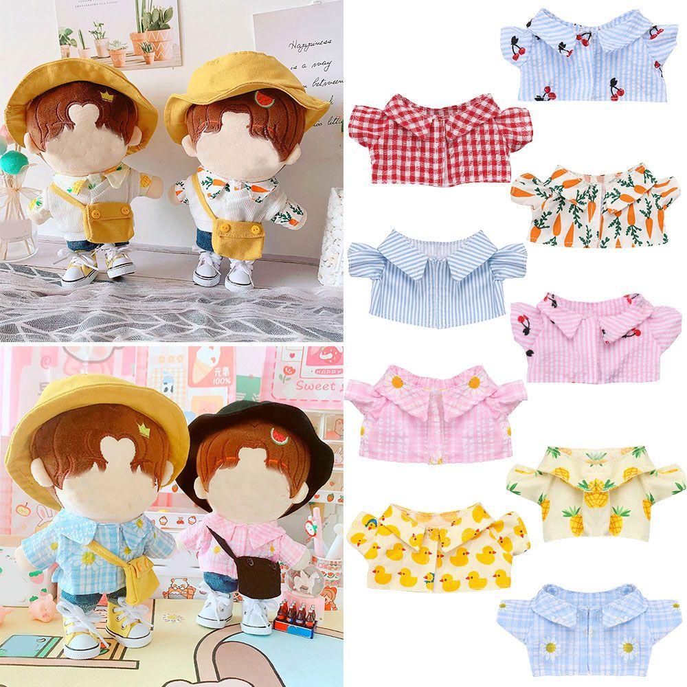 Áo sơ mi búp bê uumir quà tặng đồ chơi trẻ em cho búp bê 20cm phụ kiện