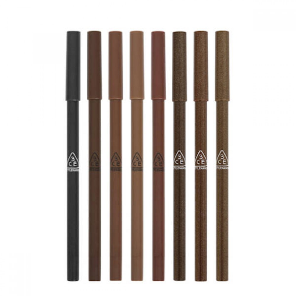 Kẻ Mắt Dạng Sáp 3ce Super Slim Waterproof Eye Liner - Burnt Wood