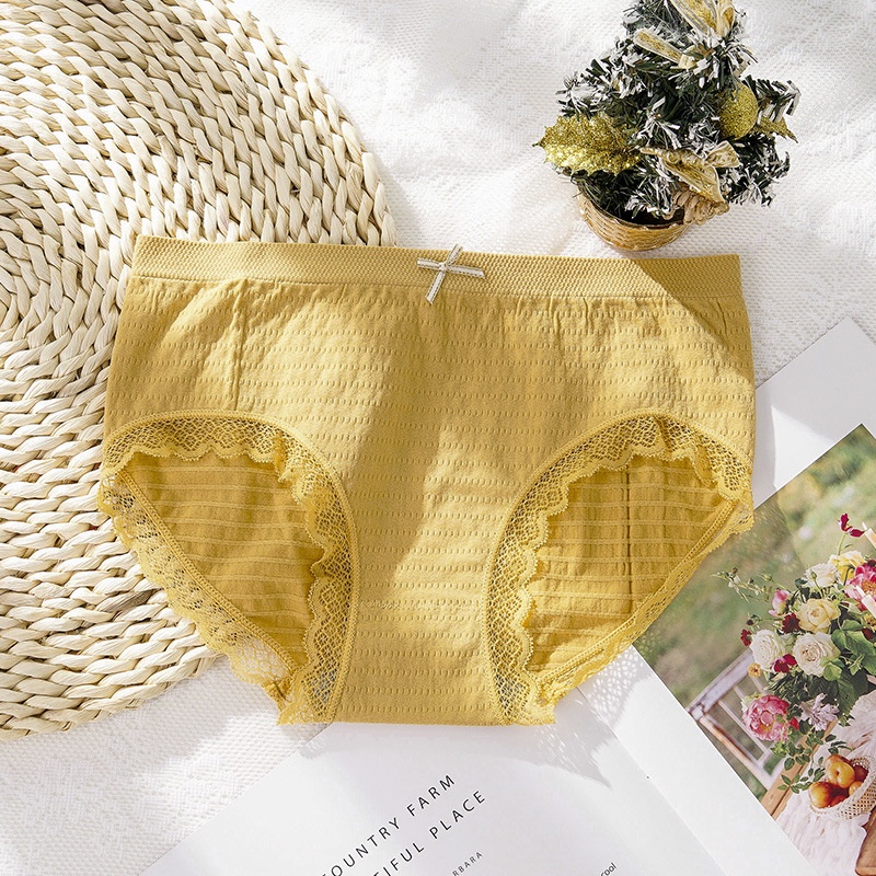 Quần Lót Cotton Nguyên Chất Không Đường May Cỡ Lớn Thoải Mái Thoáng Khí Kháng Khuẩn Dành Cho Nữ Có Size Lớn