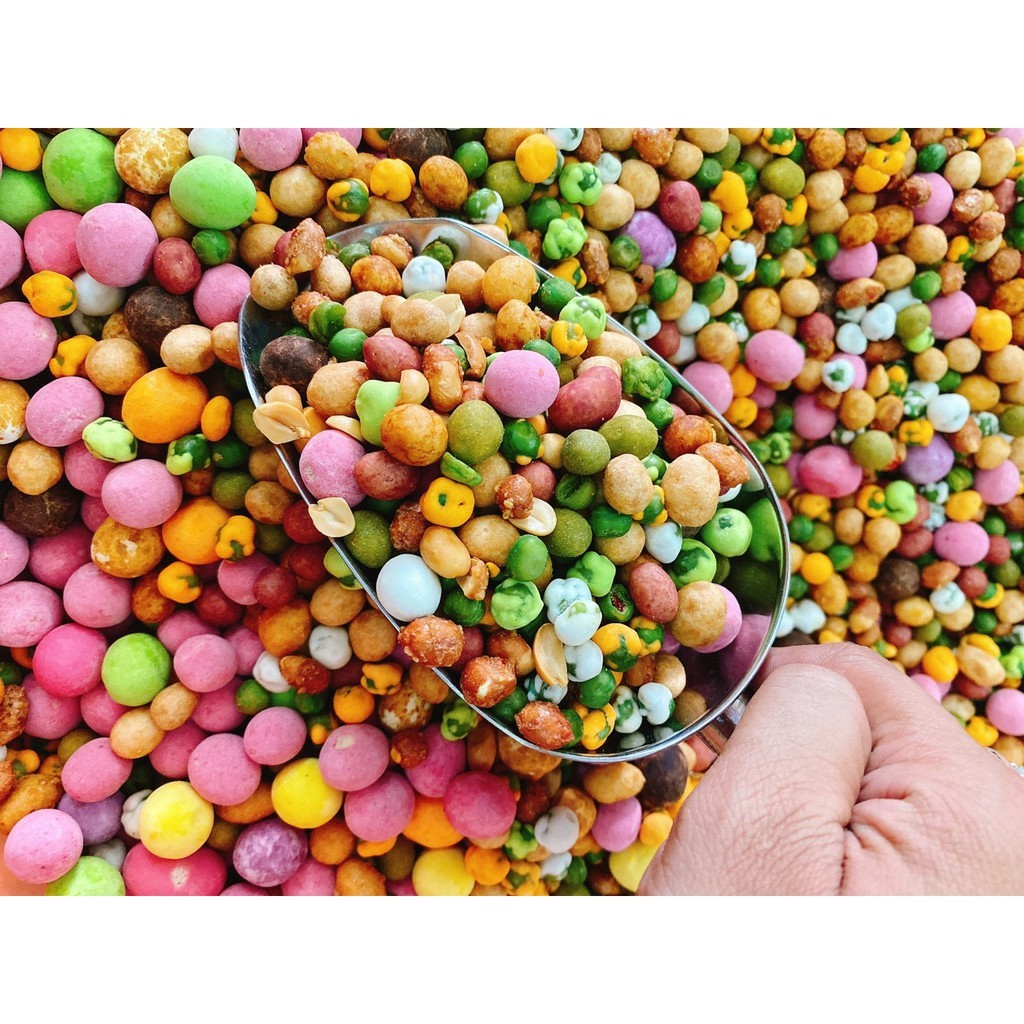 hủ PET-400gr đậu mix 17 vị