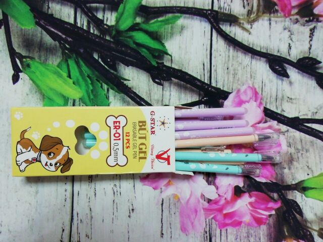 Bút gel có gôm xóa