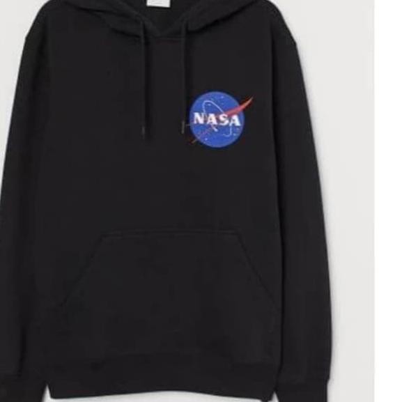 Áo Hoodie In Logo Nasa Phong Cách Hàn Quốc Bts 2020 H & M Ksn-713