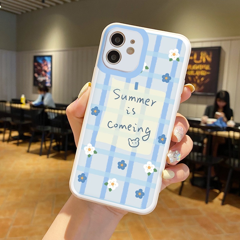 Ốp lưng iphone Blueflowers cạnh vuông dẻo ip 6splus/7/7plus/8/8plus/x/xr/xs/11/12/pro/max/plus/13promax tr164