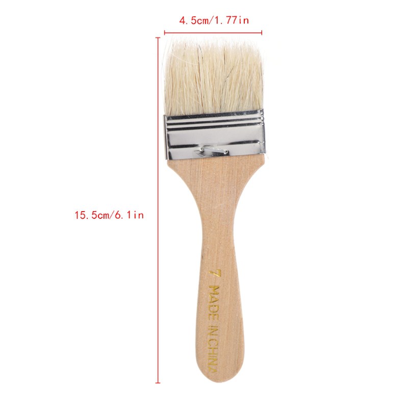 Cọ Vẽ Tranh Sơn Dầu Cán Gỗ Acrylic