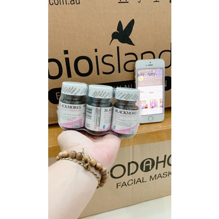 Sắt bầu Blackmores Pregnancy Iron - không táo bón, lọ 30 viên, đủ bill