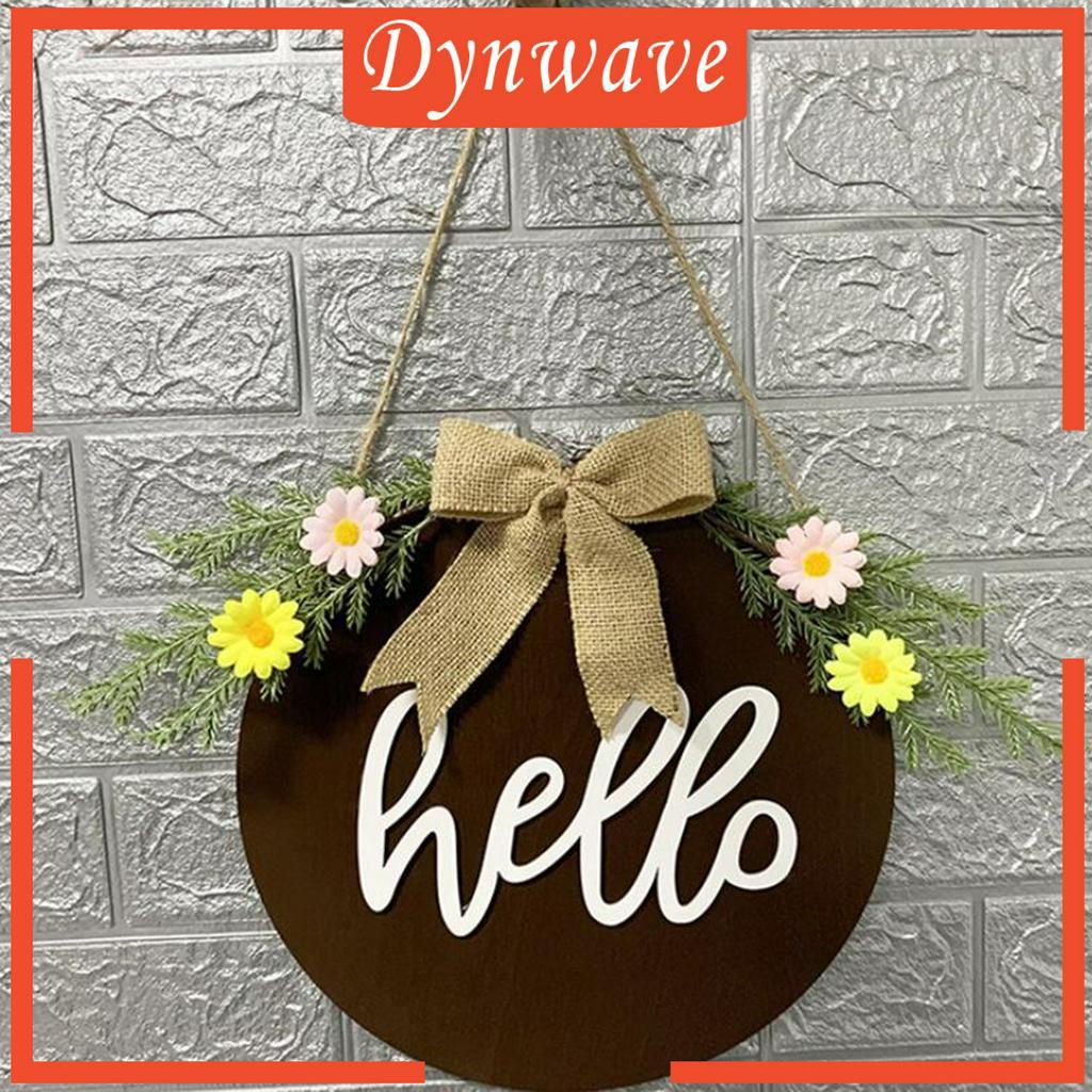 Biển Treo Cửa Bằng Gỗ Hình Chữ Độc Đáo