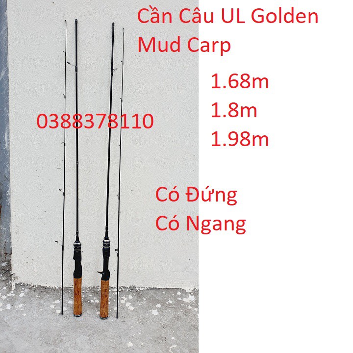 Cần Câu Lure UL Golden Mud Carp Phôi Cần Loại 1 - C2K3