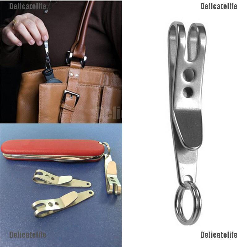 delicatelifeEDC Bag Suspension Clip Keychain Clip Tool Carabiner Outdoor Quicklink Tools