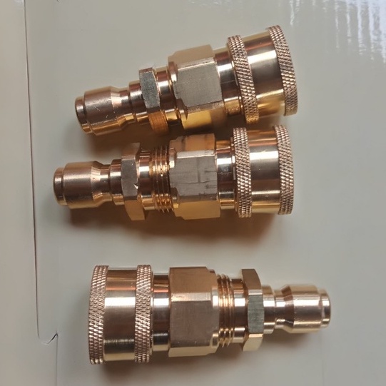 Khớp nối nhanh máy rửa xe, Nối đầu ra cho máy rửa xe áp lực chống xoắn dây 22mm