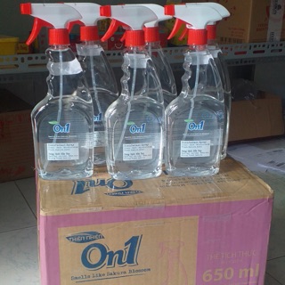 Dung dịch rửa tay on1 650ml phun sương
