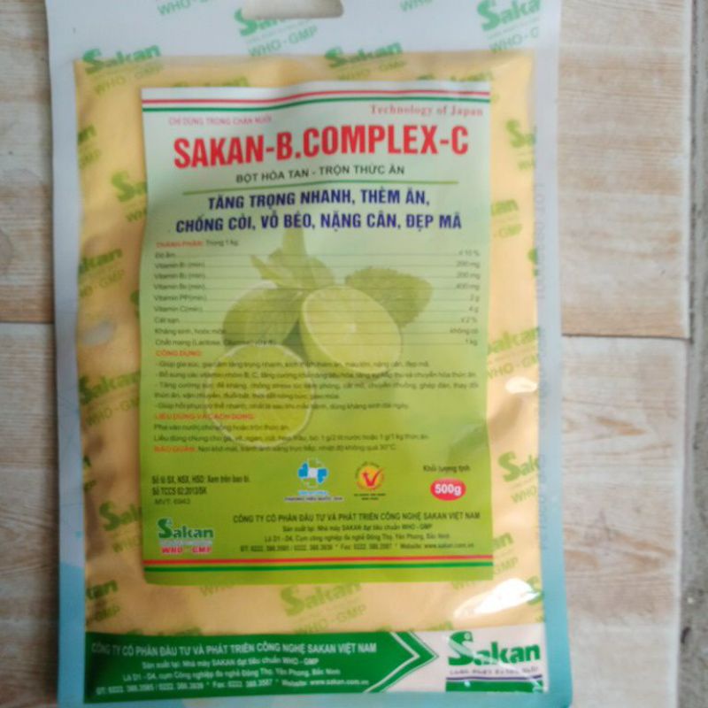 B.Complex - C 1kg:Bổ sung dinh dưỡng cho thú cưng