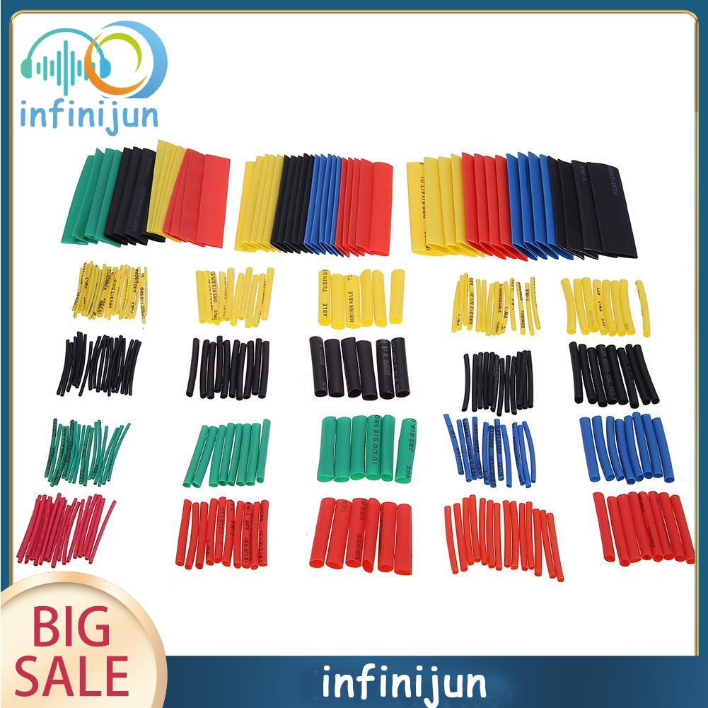 Bộ 328 Ống Co Nhiệt 8 Kích Cỡ 2:1