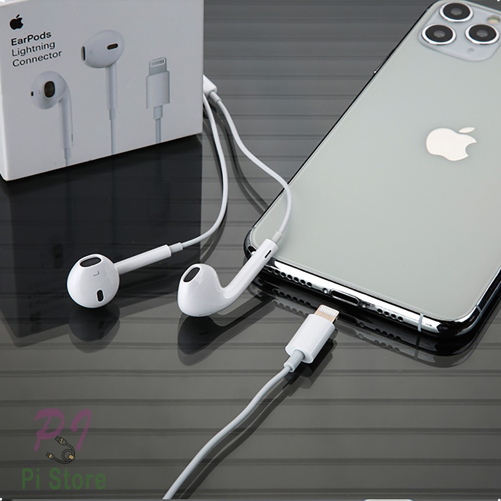 Tai Nghe Iphone 11/ X/Xs/XS Max/ Xr Zin Bóc Máy Chính Hãng Jack Lightning Sử Dụng Tốt Cho Tất Cả Các Dòng Iphone