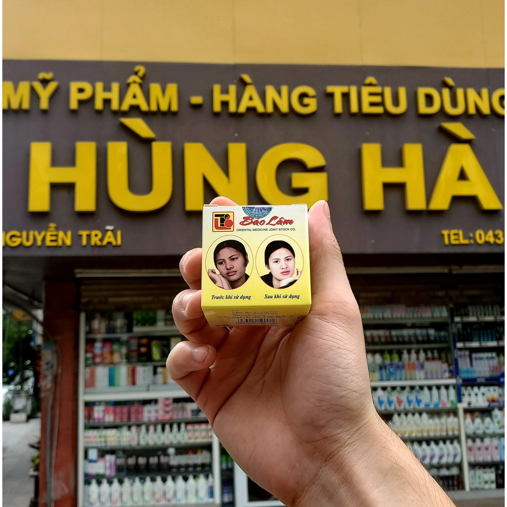 Bảo Lâm kem ngừa mụn dưỡng trắng da 10g