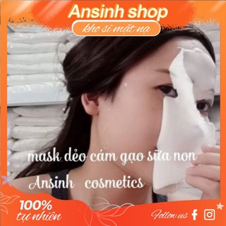 1kg mặt nạ dẻo cám gạo sữa non handmade dưỡng  trắng da