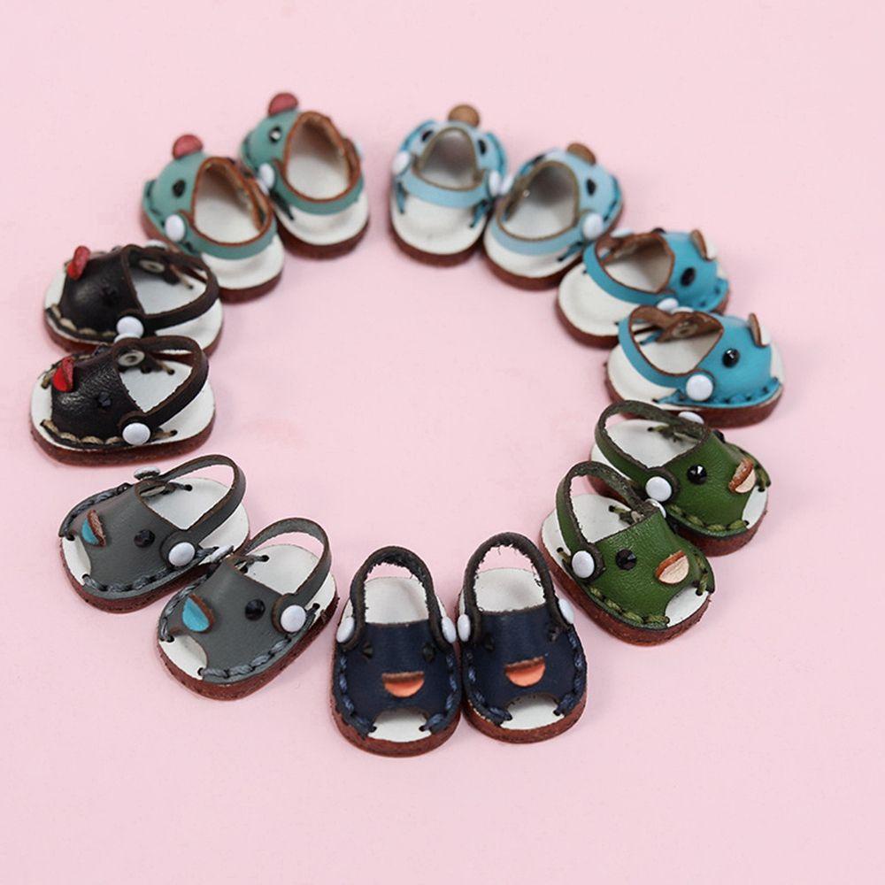 Giày Búp Bê LAYOR1 Bằng Da Bò Dành Cho Búp Bê Ob11Gscbody9Ob11 1 / 11 OB11