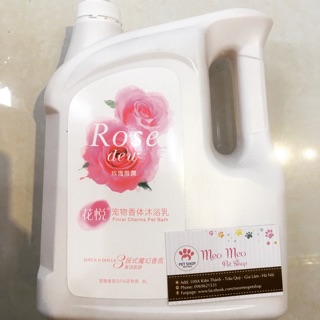 Sữa tắm chó mèo Joyce & Dolls Rose chai chiết 1L