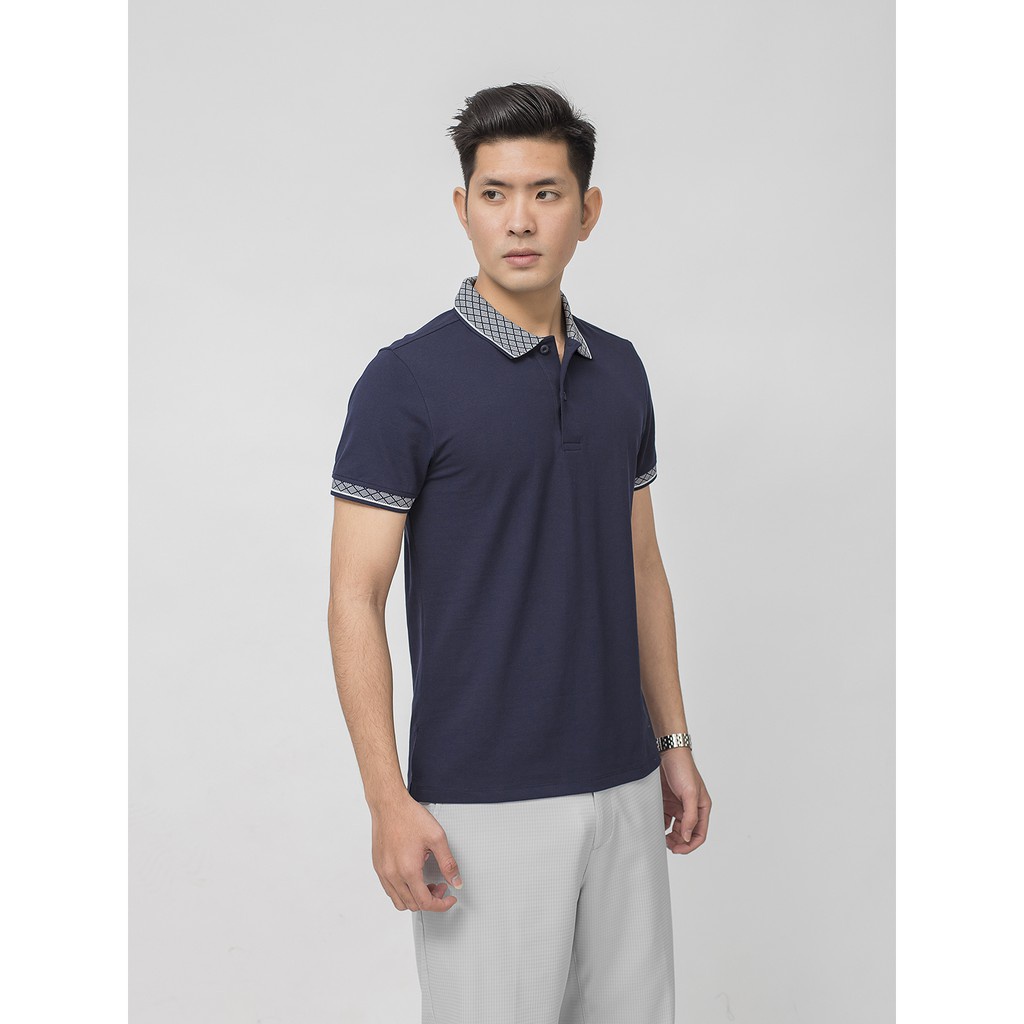 Áo Polo nam ngắn tay Aristino dáng ôm gọn gàng, chất vải cotton thoáng mát, thấm hút tốt - APS068S9