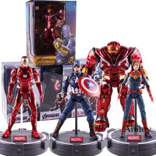 Mô hình đồ chơi nhân vật siêu anh hùng trong phim " Marvel Avengers " có đèn LED