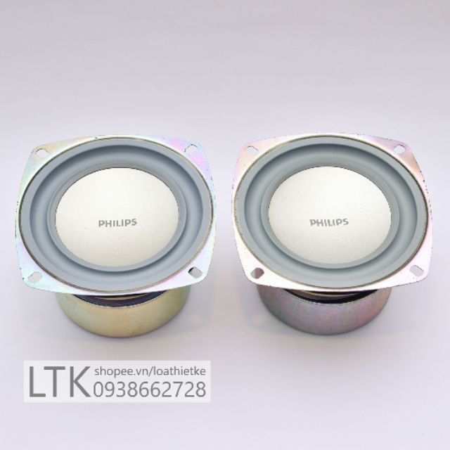 Một Loa Philips Bass 4 Inch 10cm