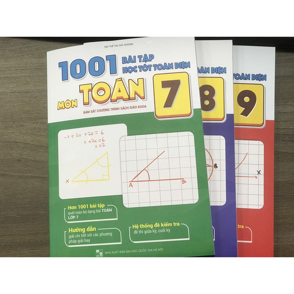 Sách - 1001 bài tập học tốt toàn diện môn Toán lớp 9