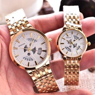 ĐỒNG HỒ ĐÔI NAM NỮ MẶT TRẮNG VÀ MẶT VÀNG CHO CÁC CẶP ĐÔI YÊU NHAU