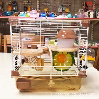 Lồng hamster 28x21x28 mika trong suốt cho Hamster