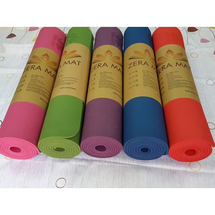 Thảm Tập TPE Yoga Mat 2 LỚP 6MM