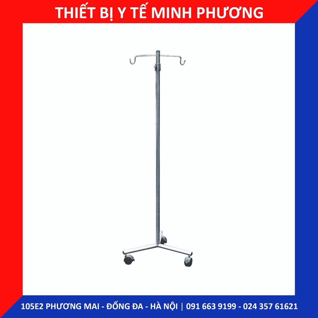 Cọc truyền dịch, cây treo truyền dịch Inox cao cấp