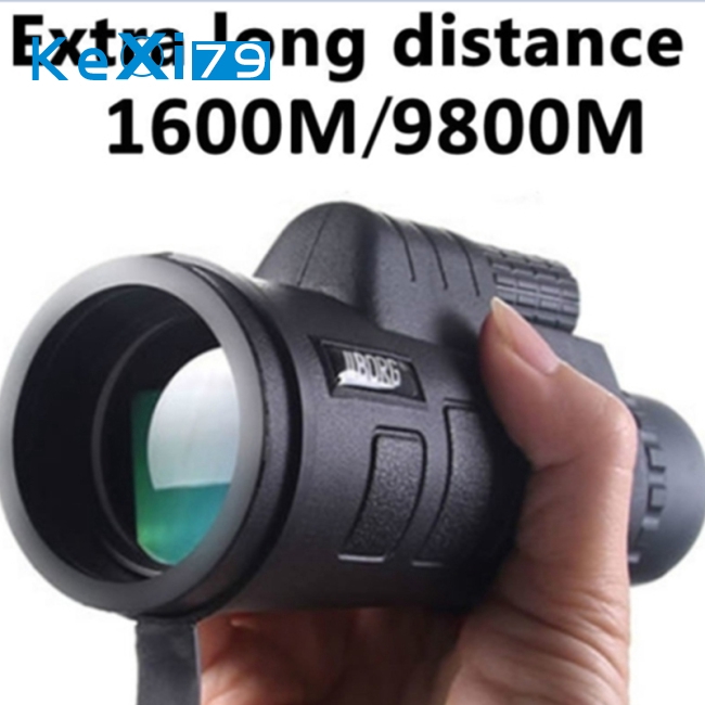 High Power 40X60 HD Monocular Telescope Shimmer Night Vision for Outdoor Hiking