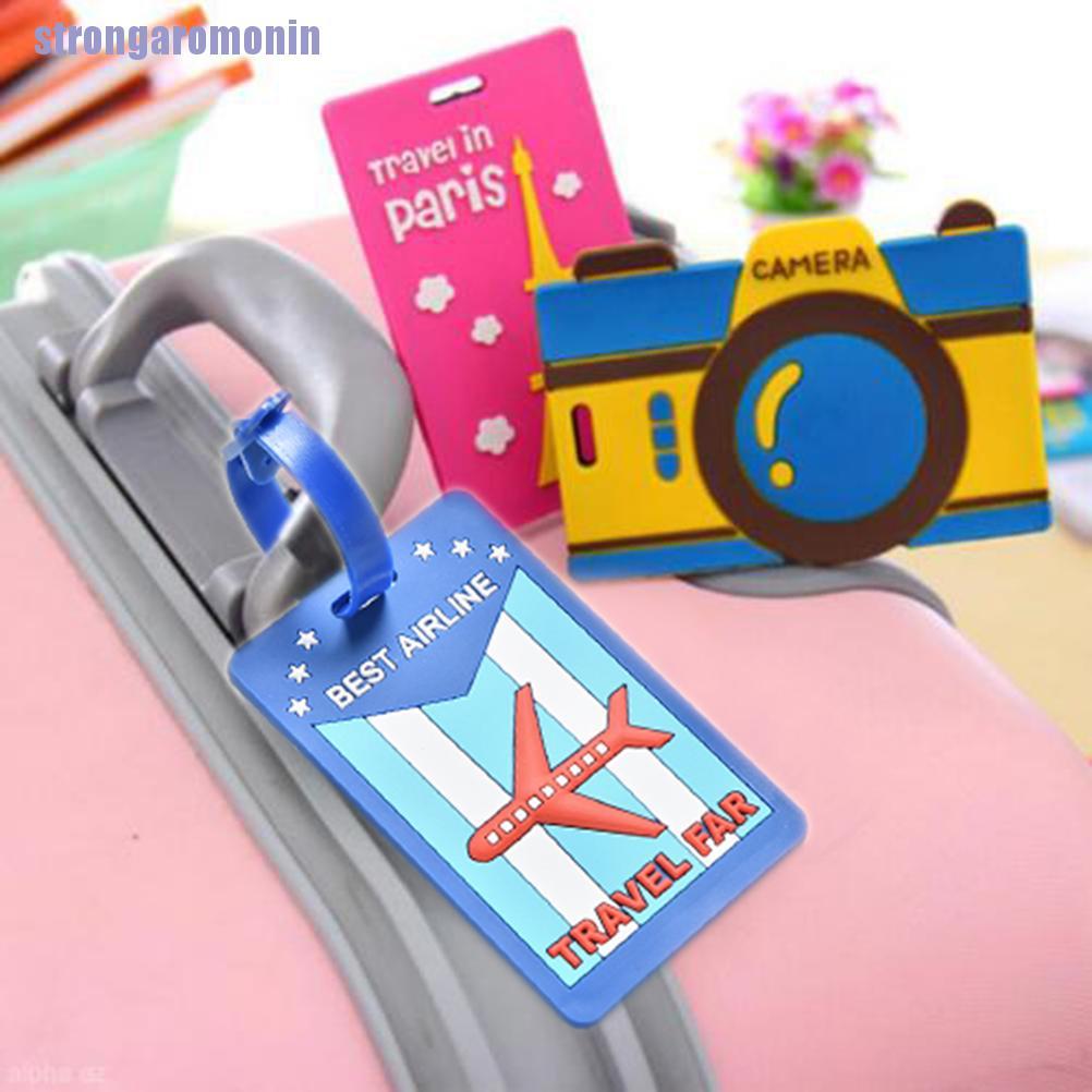 Thẻ treo hành lý ghi thông tin liên lạc xinh xắn