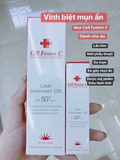 Kem chống nắng Cell fusion C