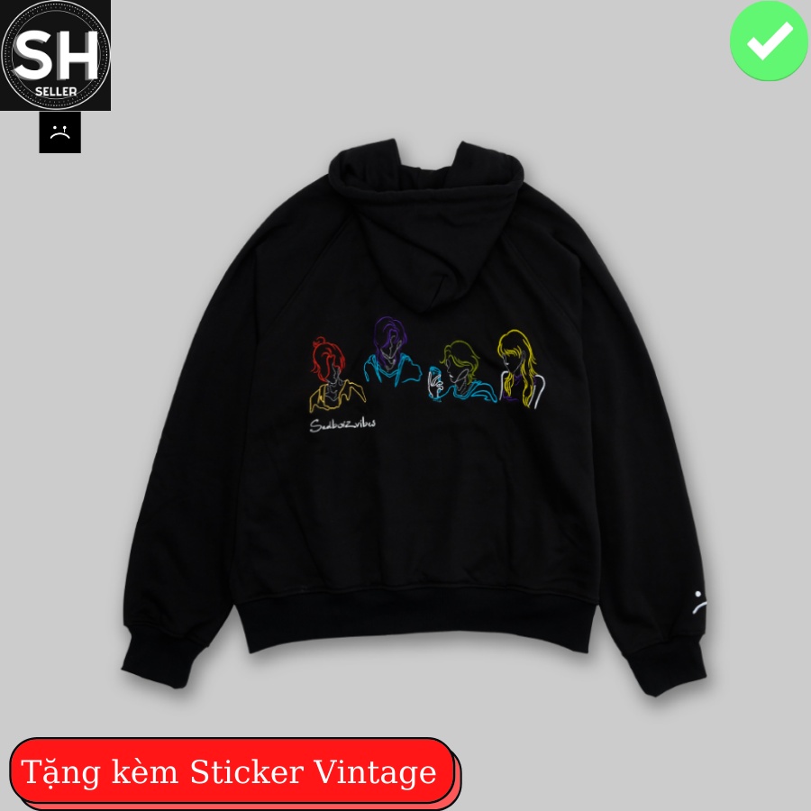 [Sadboiz] Áo khoác HOODIEVIBES TOSS  ®️(Real)
